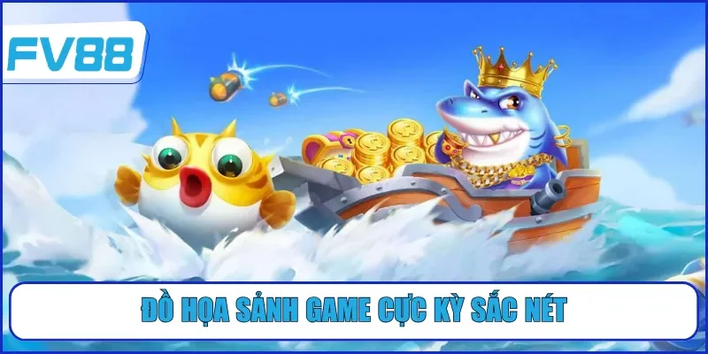 Mỗi sảnh đều có đồ họa đỉnh